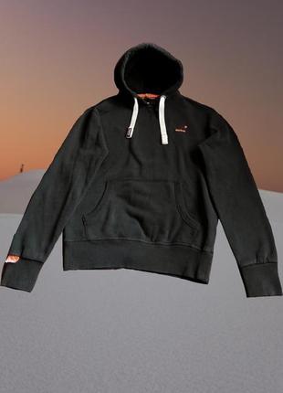 Худі superdry оригінальне чорне