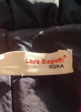 Демисезонная яркая куртка laura biagiotti  р 42 447 фото