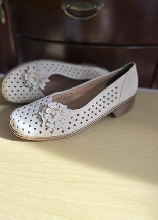 Кожаные туфли genny by ara7 фото
