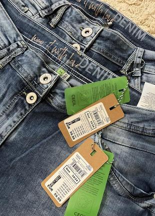 Укороченные джинсы бриджи5 фото
