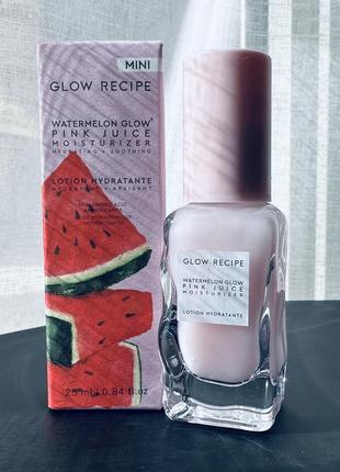 Glow recipe watermelon pink juice oil-free moisturizer легкий зволожуючий крем-гель для обличчя