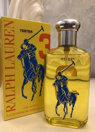 Ralph lauren ralph lauren big pony 3 for women (edt), 1 ml, оригинал 100%!!! делюсь!2 фото