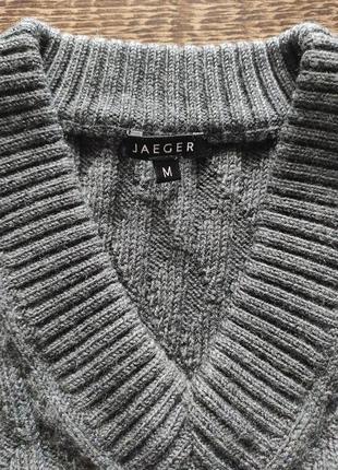 Jaeger свитер из 100% шерсти м6 фото