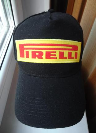 Мотокепка бейсболка pirelli official podium moto gp motorsports f1 racing cap italy