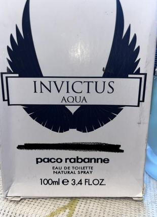 Paco rabanne invictus paco rabanne invictus туалетная вода 100 мл1 фото