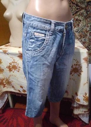 Шорти-бриджі (джинс)3 фото