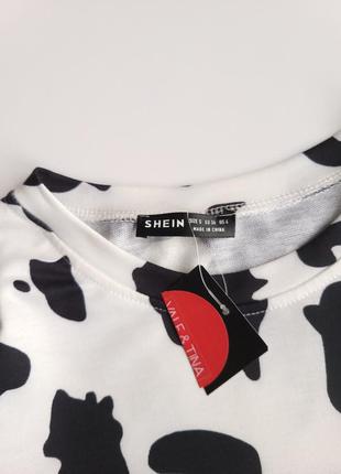 Світшот з принтом shein 2в14 фото