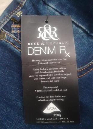 Новые джинсы джеггинсы от rock &amp; republic, m/l6 фото