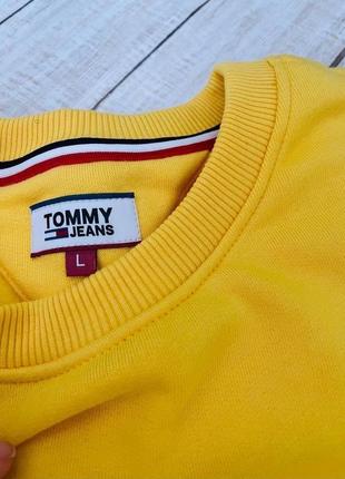 Утепленный свитшот, толстовка на флисе, оригинал tommy hilfiger3 фото