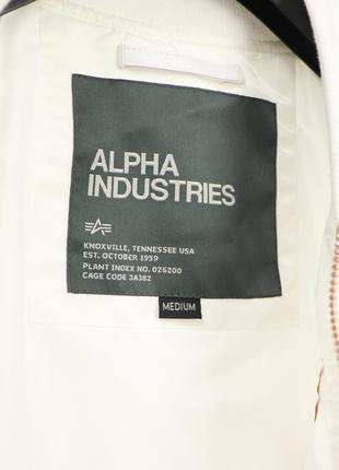 Чоловічий бомбер alpha industries7 фото