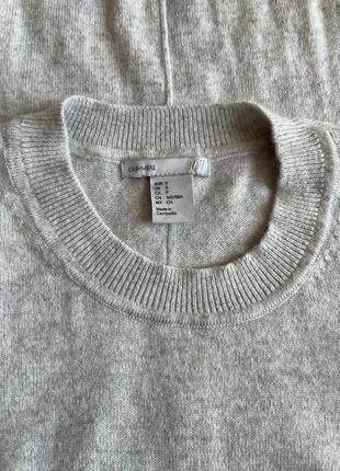 Кашемировый свитер джемпер h&m3 фото