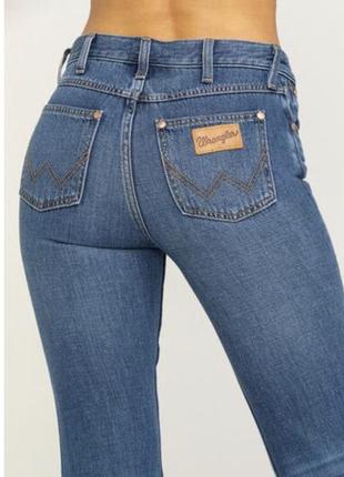 Легендарные джинсы wrangler оригинал! прямые ,высокая посадка талии