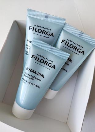 Увлажняющий крем для лица filorga hydra-hyal hydrating plumping cream 15 мл
