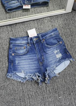 Новые джинсовые шорты h&m