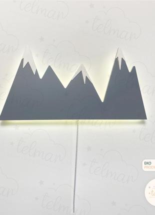 Ночник детский горы светильник горы горы ночник в детскую комнату