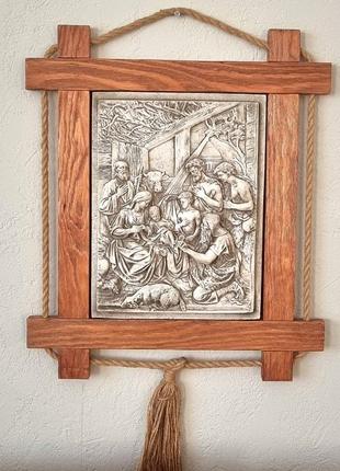 Барельеф пано "рождения спасателя"