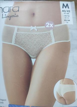 Комплект 2 пары трусиков lingerie 40/42 eu