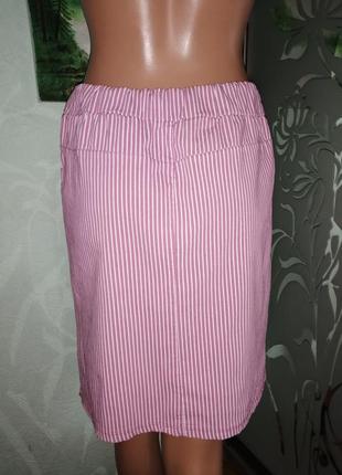 Вискозная стрейчевая юбка италия3 фото