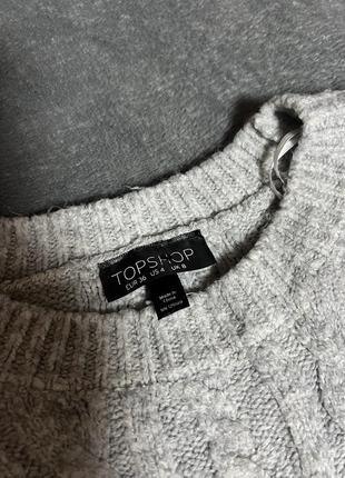 Теплий вʼязаний светр 5