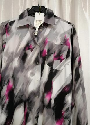✅ сорочка блуза з розлученнями , приємна струменева тканина в наявності 2 моделі , модель сорочки в2 фото