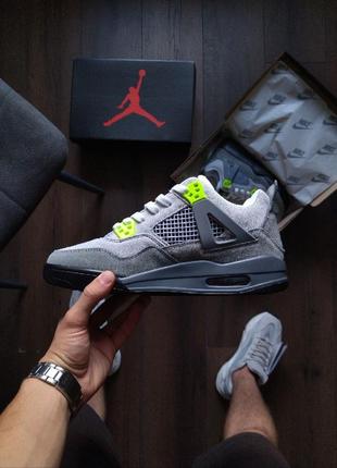 Jordan 4 retro se 95 neon3 фото