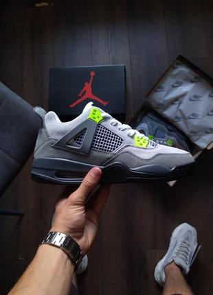 Jordan 4 retro se 95 neon4 фото