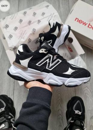 New balance 9060 black/white3 фото