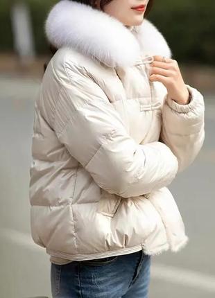 Куртка пуховик женский на утином пуху 🔥🔥🔥1 фото