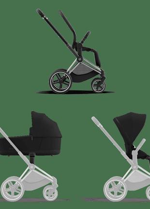 Шасі priam & каркас cybex, chrome black7 фото