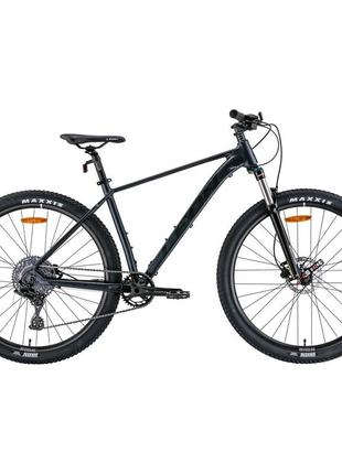 Велосипед 29" leon tn-50 am hydraulic lock out hdd 2022 (сірий з чорним (м) (19")