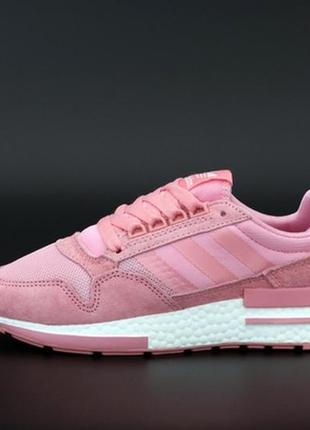 Женские кроссовки адидас adidas zx 500 pink 🌺