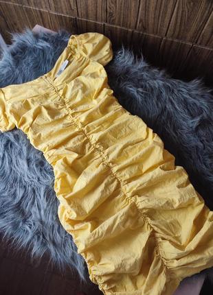 Платье миди жатка