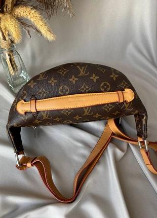 Сумка-бананка louis vuitton bumbag brown9 фото