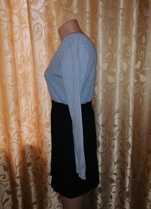 💜💜💜стильное трикотажное короткое женское платье mango💜💜💜8 фото