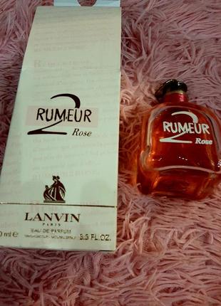 Волшебный парфюм lanvin rumeur rose (лиц.) в единственном екземпляре!готовимся к новогодним подаркам!!!