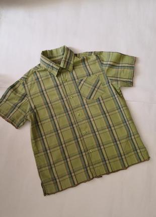 Рубашка okaїdi на 10-11 лет, рост 138 см