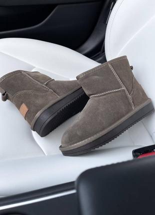 Женские угги с мехом ugg8 фото