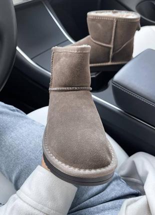 Женские угги с мехом ugg5 фото