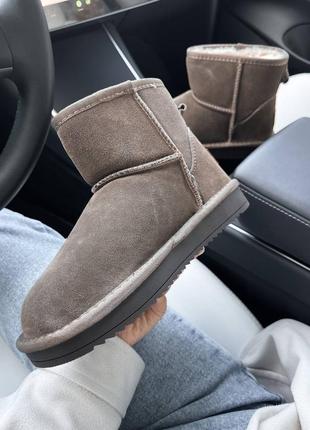 Женские угги с мехом ugg9 фото