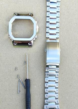 Комплект корпус, браслет, для casio g-shock dw-5600 / gw-b5600 / gb-5600 / gwx-5600/ dw-5025