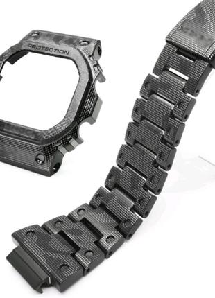 Корпус с браслетом для casio g-shock gw-b5600 / dw-5600 / gb-5600 / gwx-5600 / dw-5025