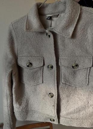 Укороченное пальто-пиджак