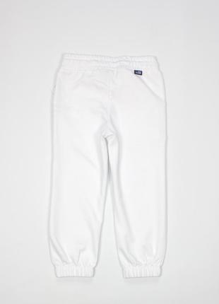 Спортивные брюки джоггеры original marines 92 см белые2 фото
