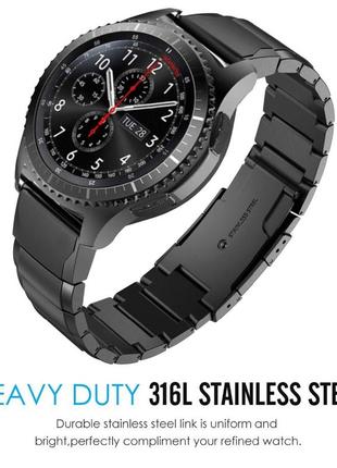 Браслет для смарт часов samsung galaxy watch 3 41mm / 45mm / gear s3 / galaxy 46mm10 фото