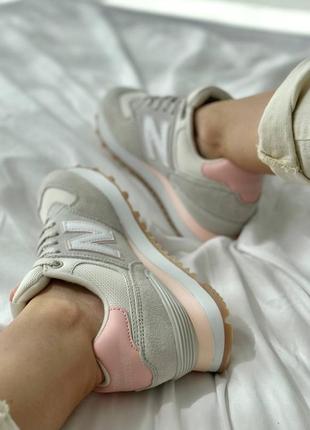 Nb 574 gray pink6 фото