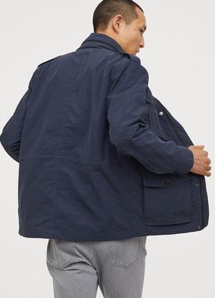 Куртка чоловіча h&m (utility jacket) s/m4 фото