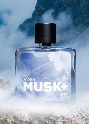 Туалетная вода для мужчин avon musk air 75 ml
