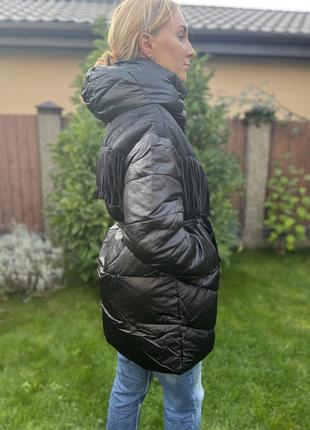 Зимовий жіночій пуховик, куртка італія5 фото