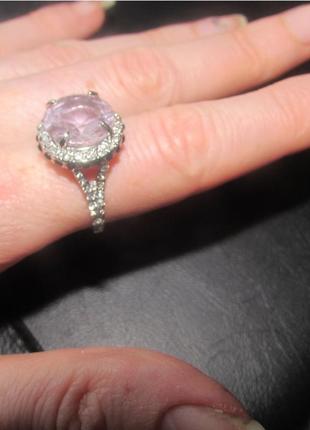 Красивое коктейльное кольцо с крупным камнем, новое! арт. 52654 фото