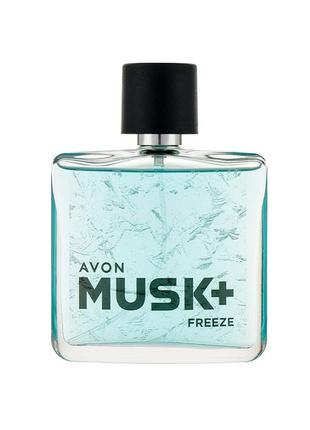 Туалетная вода для мужчин avon musk freeze 75 ml